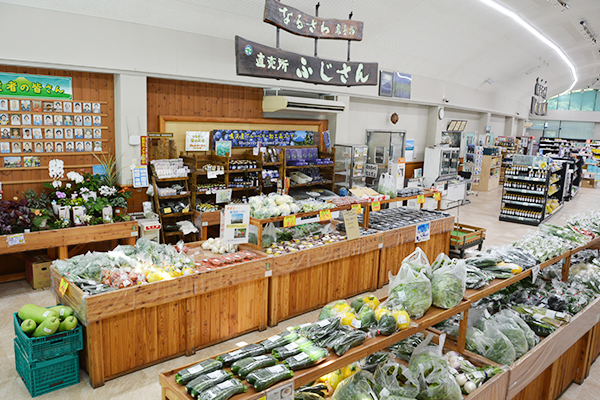 写真：物産館店内