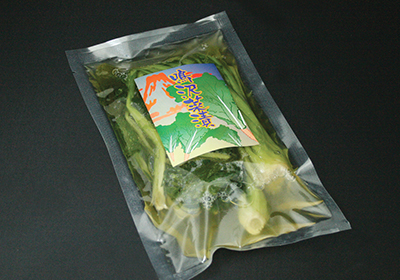 写真:鳴沢菜漬